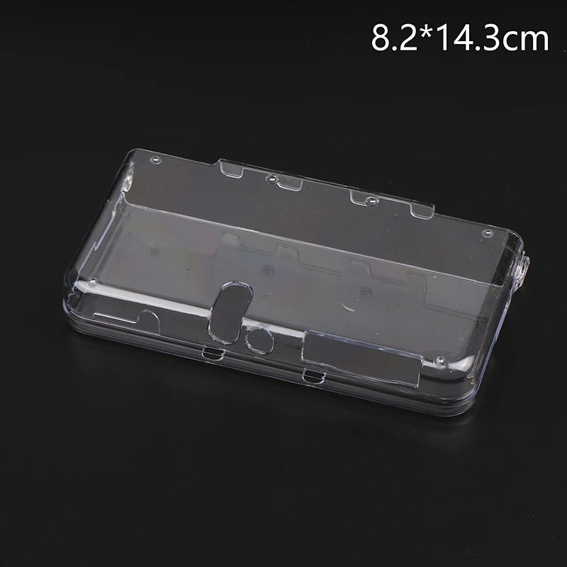 Clear Case & Screen Protector for 2DS 3DS 3DS XL New 3DS Console Protective Case Axl new 3DS