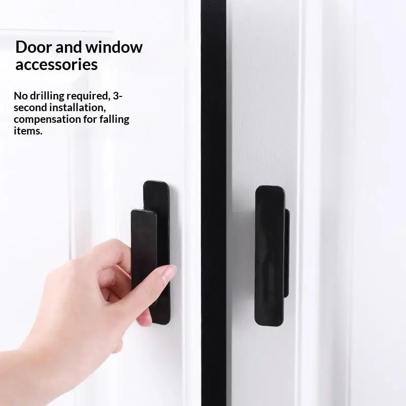 No-Drill Self-Adhesive Cabinet & Sliding Door Handles – 2 Pack Adhesive Door Handles Axl