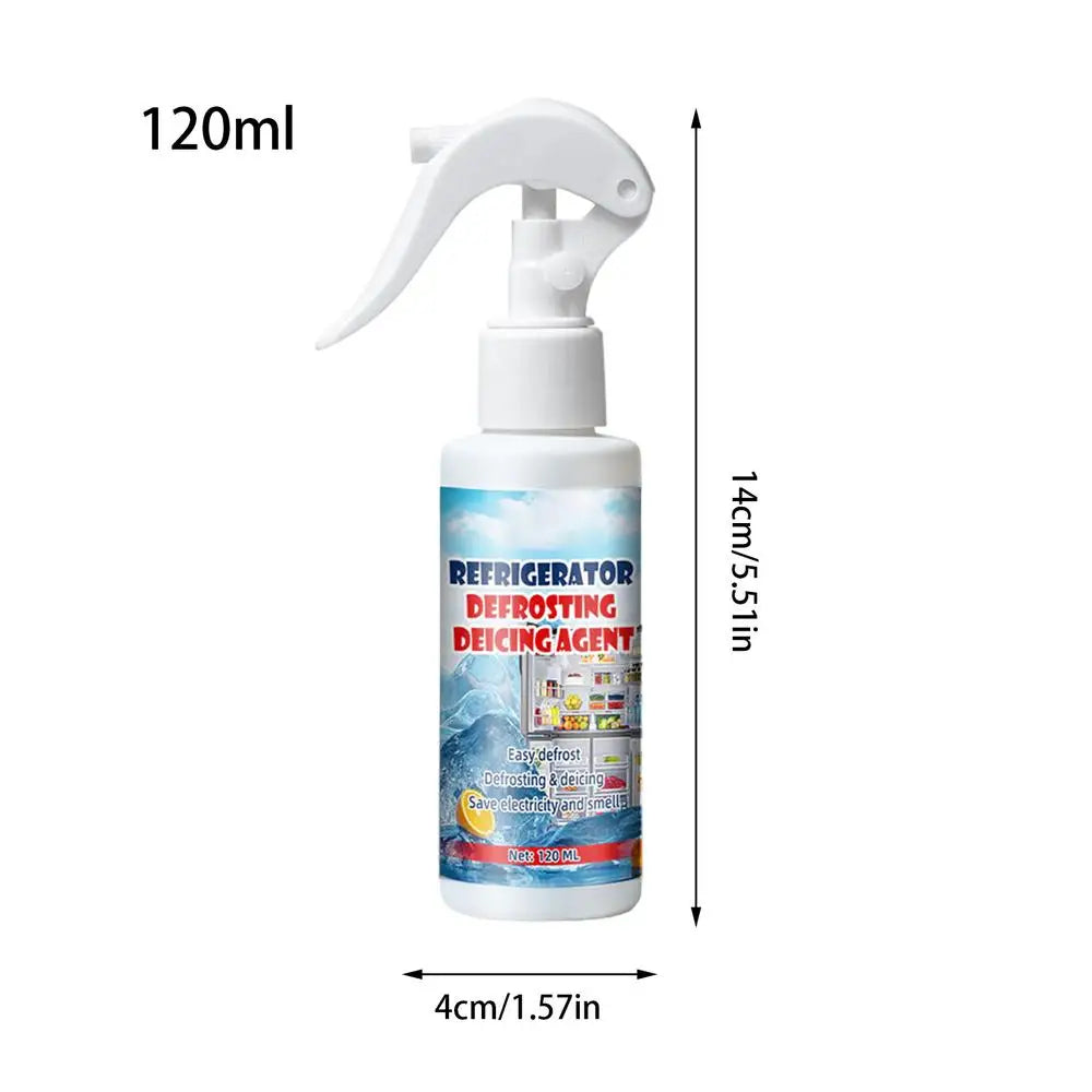 120ml Freezer Defrost Spray – Fridge Ice Remover + Shovel Defrosting Spray Axl 1pcs