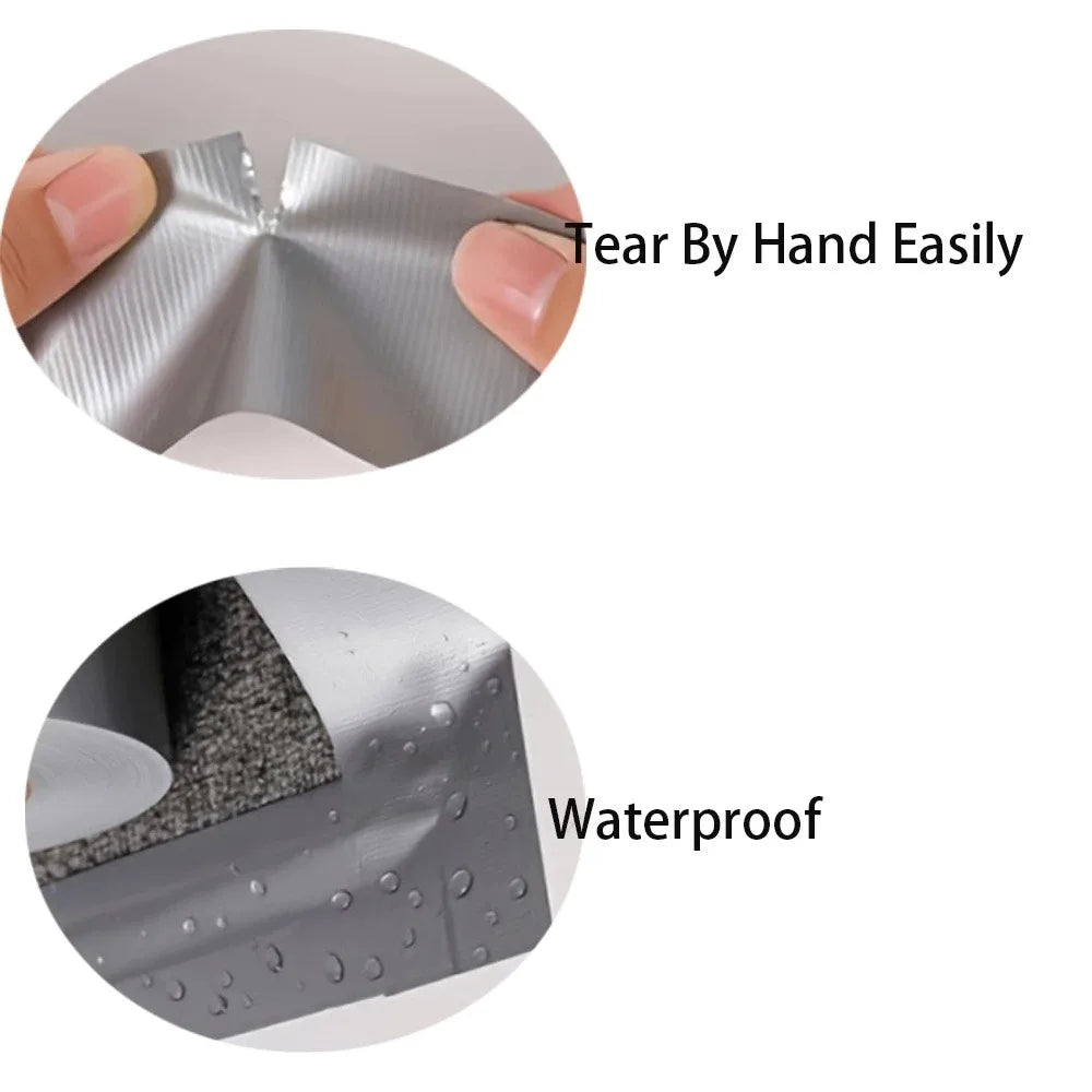 High-Temp Aluminum Foil Fiberglass Cloth Tape – Duct Repair Aluminum Foil Tape Axl