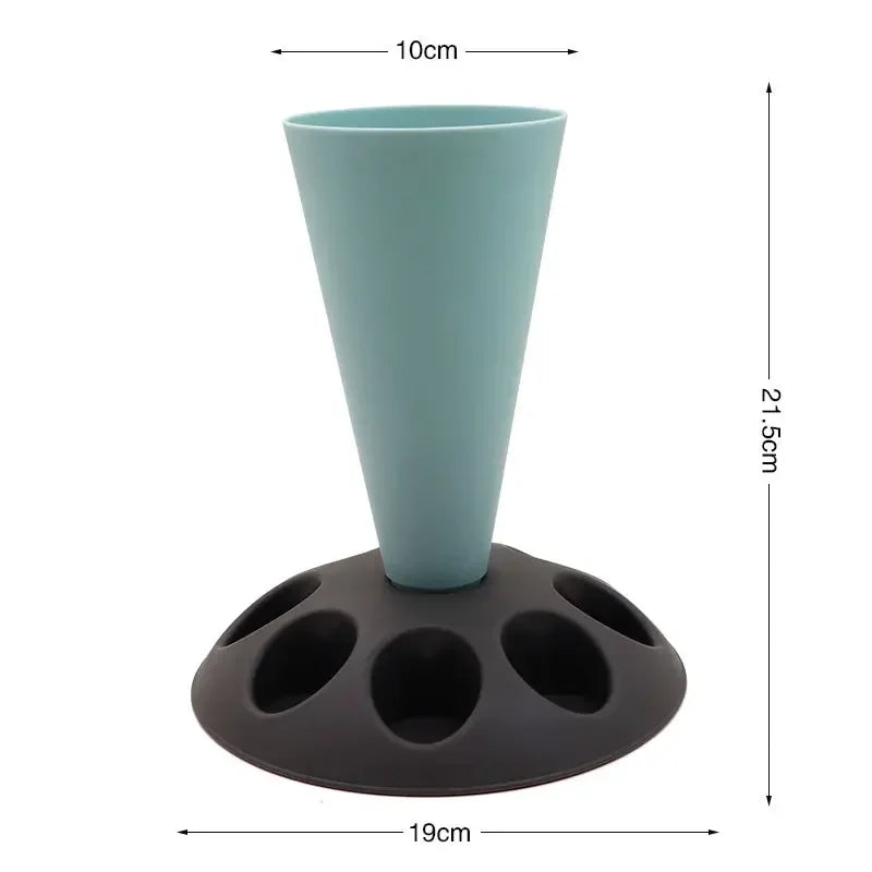 Sphere Icing Piping Nozzle Storage Rack | Pastry Tip Holder Piping Tip Holder Axl green