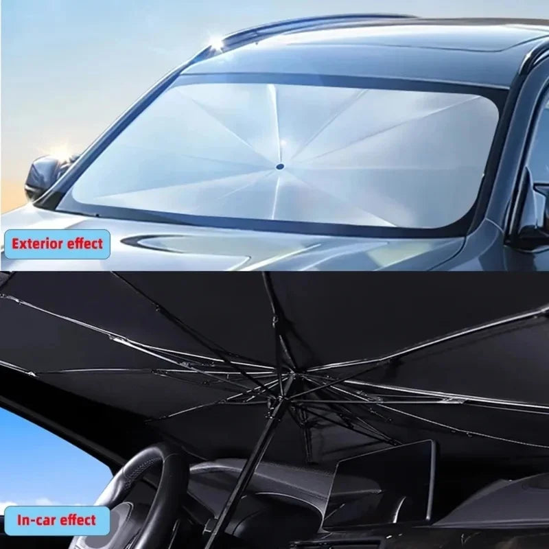 Foldable Car Windshield Sun Shade Umbrella | UV Protection Car Sun Shade Axl