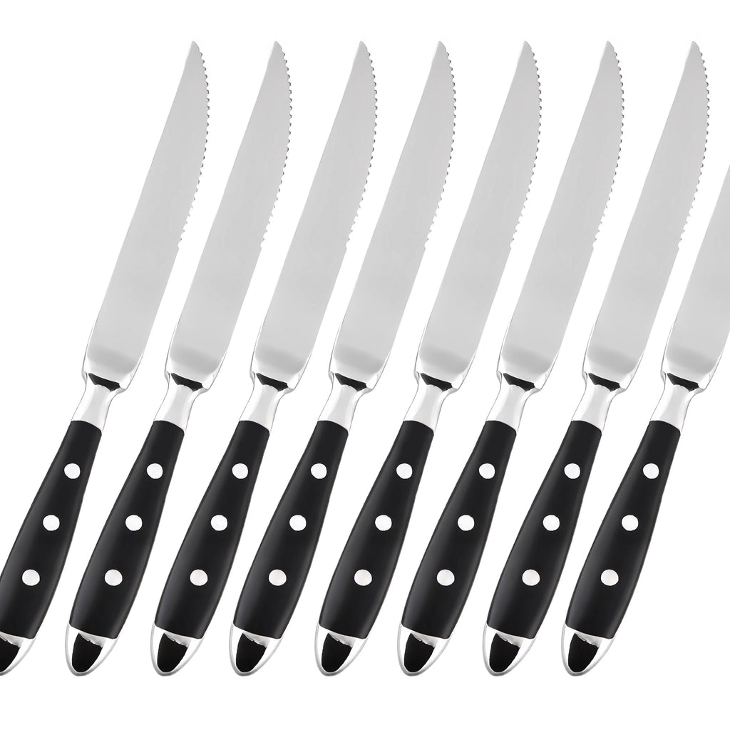 Stainless Steel Cutlery Set – Knife Fork Spoon Dinnerware Flatware Cutlery Set Axl 8 Pc Knife Set