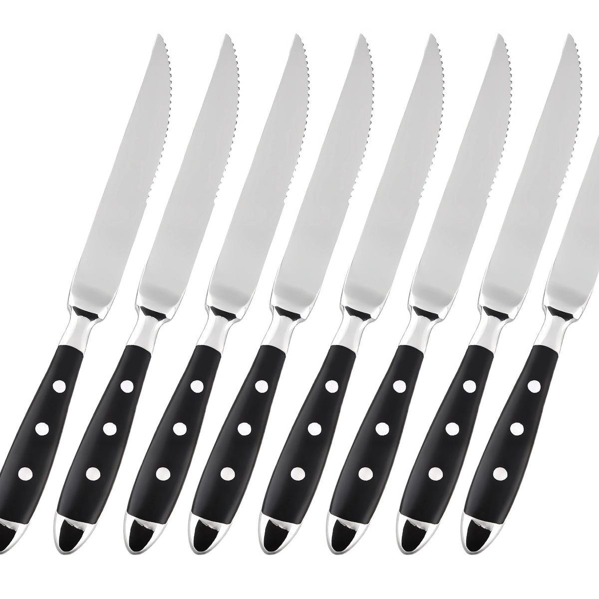Stainless Steel Cutlery Set – Knife Fork Spoon Dinnerware Flatware Cutlery Set Axl 8 Pc Knife Set
