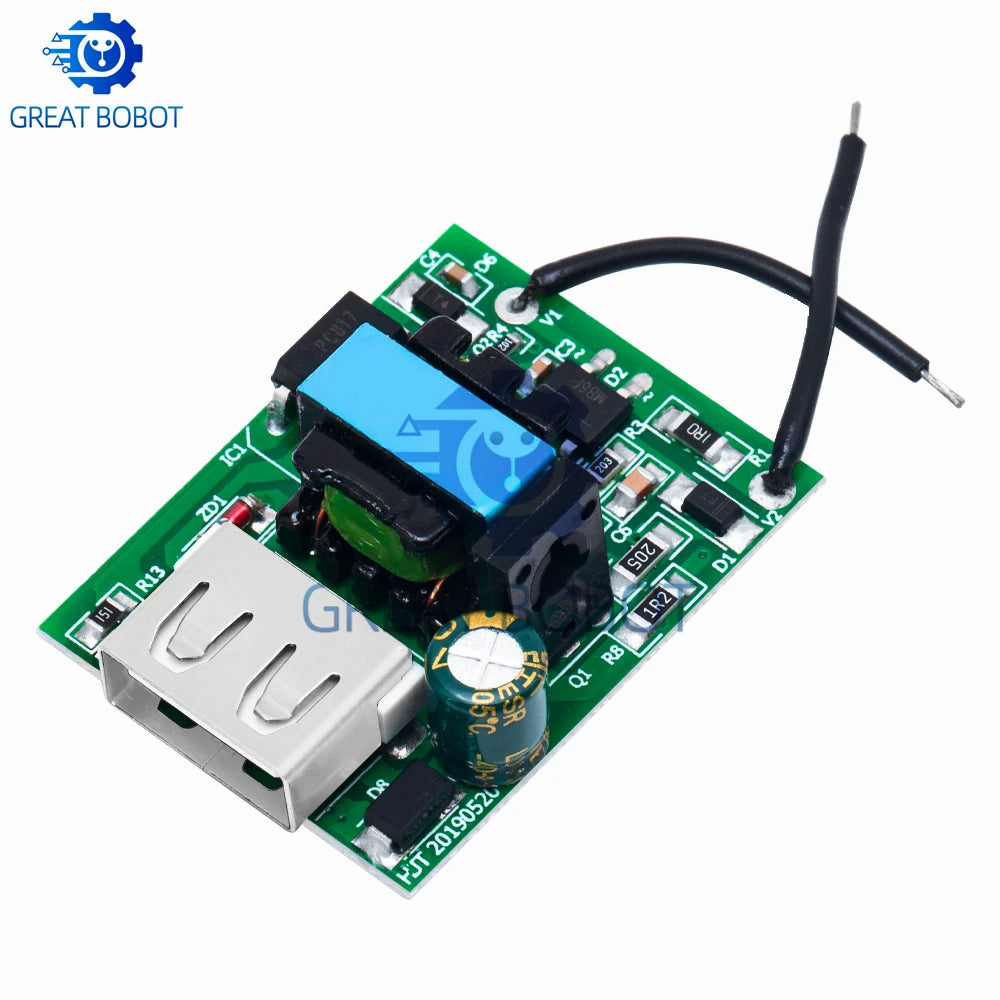 USB Buck Converter Module – 12V–72V to 5V 1A Isolated DC Power Supply DC Buck Converter Module Axl