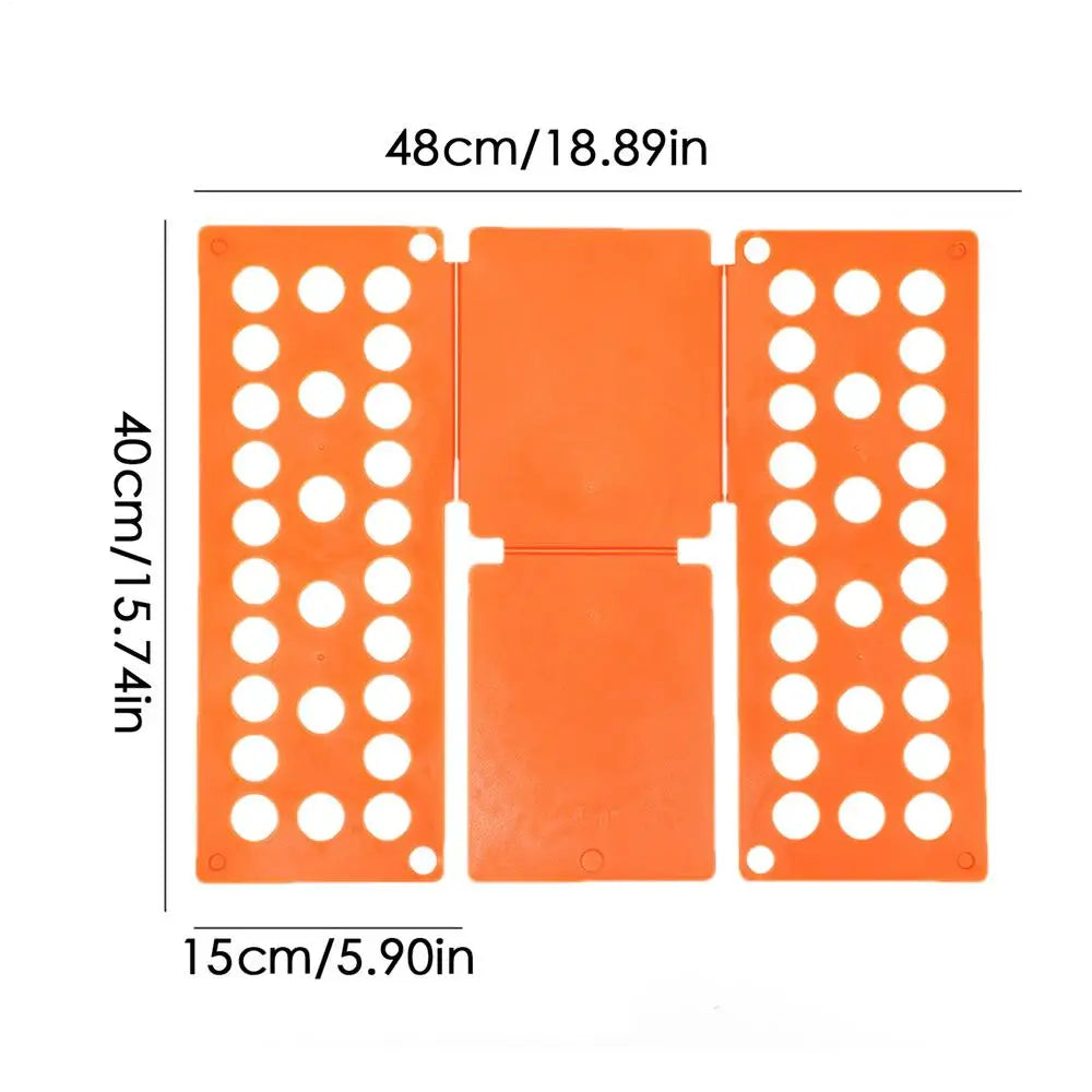 Plastic Clothes Folding Board – Quick Shirt & Laundry Folder Clothes Folding Board Axl Orange
