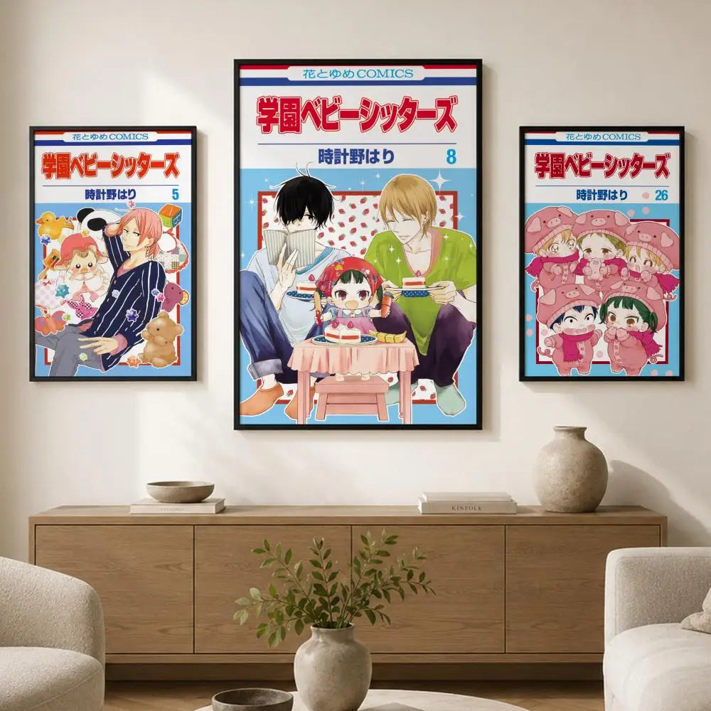 School Babysitters Wall Poster – HD Self-Adhesive Waterproof Print Wall Art Poster Axl