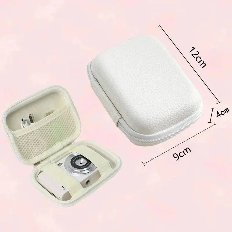 PU Leather Cable Organizer Bag – Mini Gadget Storage Pouch Cable Organizer Bag Axl