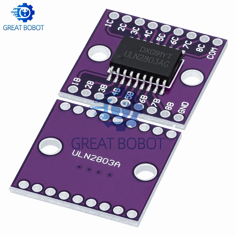 ULN2803A Darlington Array SMD IC – High-Voltage High-Current Driver Darlington Array IC Axl