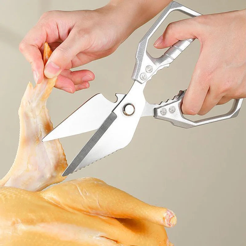 Multi-Purpose Kitchen Scissors – Sharp Stainless Steel Shears Kitchen Scissors Axl