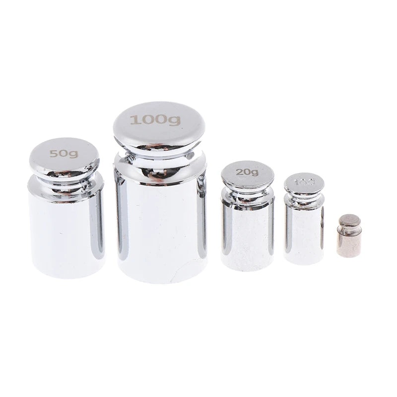 M1 Chrome Calibration Weights Set 2g–100g for Digital Scales Calibration Weight Set Axl