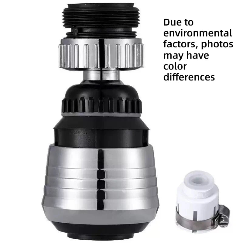 360° Rotating Faucet Nozzle – Water Saving Tap Filter Extender Faucet Nozzle Extender Axl small-1pcs