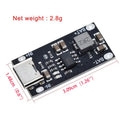 Type-C USB 5V 3A 18650 Li-ion Battery Charging Board Module Battery Charging Module Axl onesize