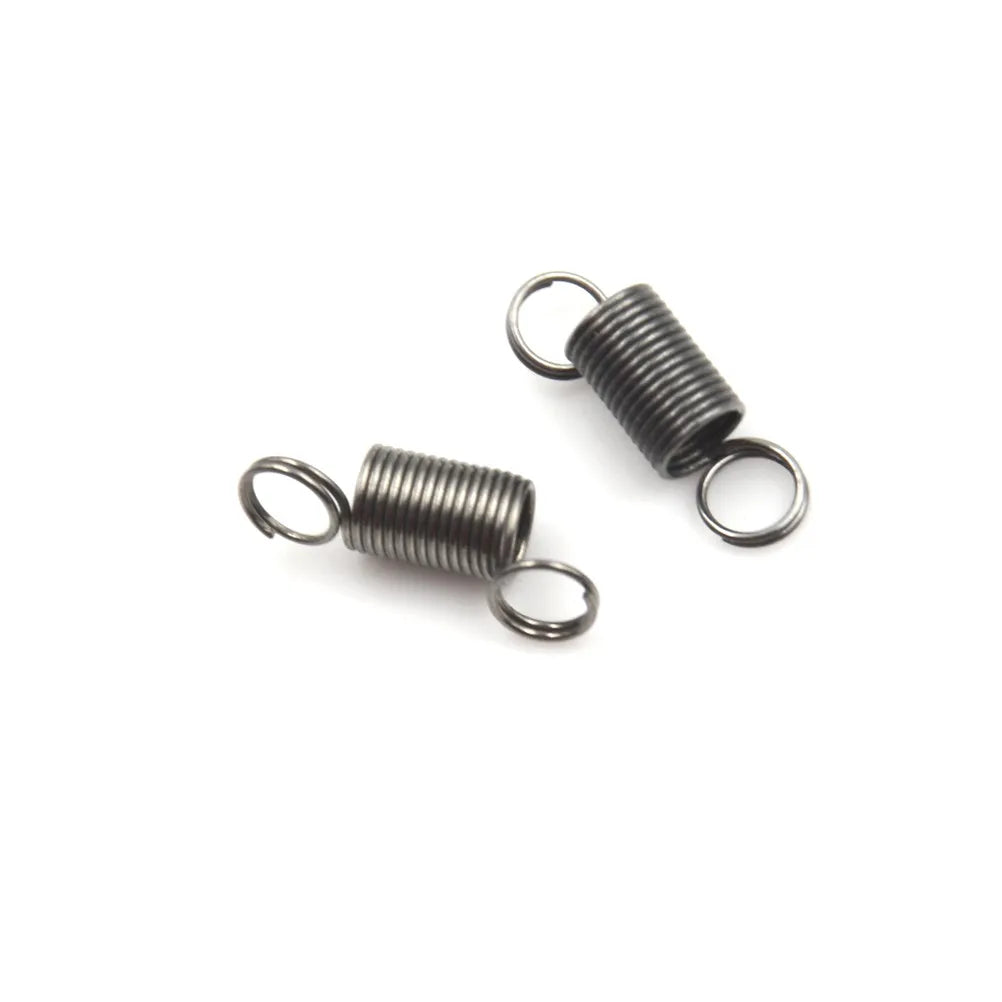 10PCS 15mm Stainless Steel Tension Springs with Hook | DIY Tension Springs Axl