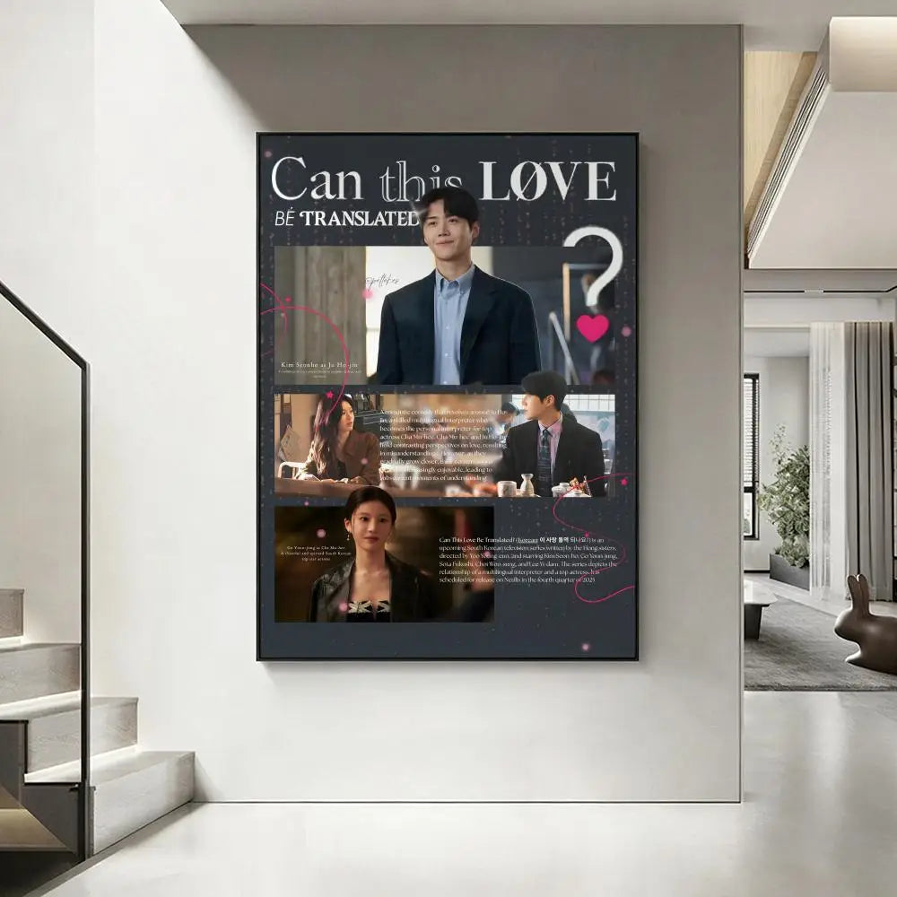 Drama CTLBT HD Art Poster – Waterproof Aesthetic Wall Decor Wall Art Poster Axl White1 21X30cmNoframe