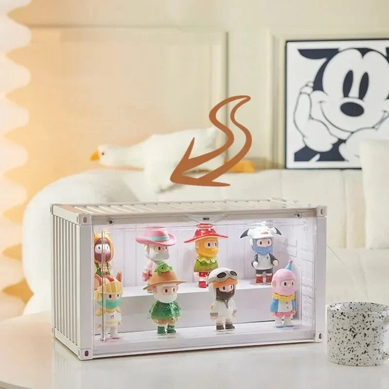 Acrylic Dustproof Display Case for Figures & Collectibles Acrylic Display Case Axl