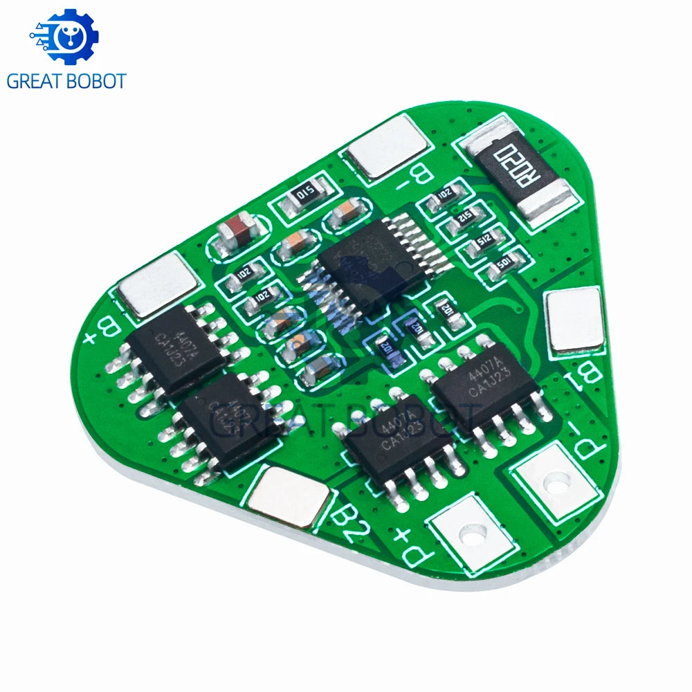 3S 12V 18650 Li-ion BMS Protection Board 8A – 3-Cell PCM Battery Protection Board Axl