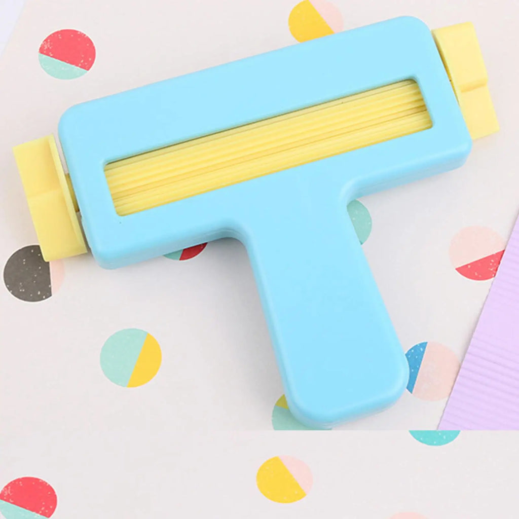Paper Crimper & Texture Roller – DIY Wave Shaper Craft Tool Paper Craft Tool Axl