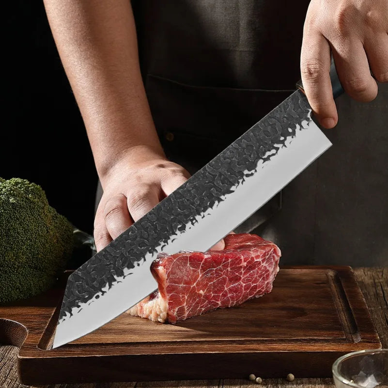 InLeung Handmade Chef Cleaver – Stainless Steel Kitchen Knife Chef Cleaver Knife Axl