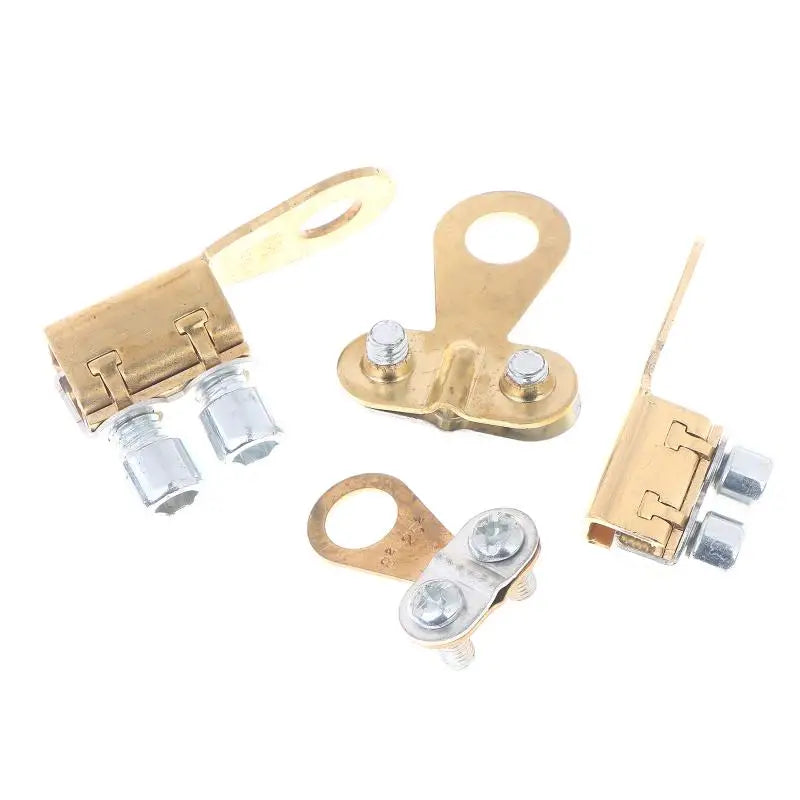 Brass Car Battery Terminal Clamp – Thickened Wire Clip Chuck Battery Terminal Clamp Axl