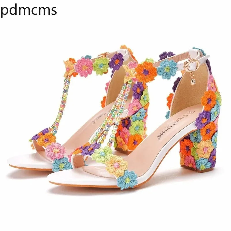 Women's Rhinestone High Heel Sandals – Open Toe Summer Heels High Heel Sandals Axl