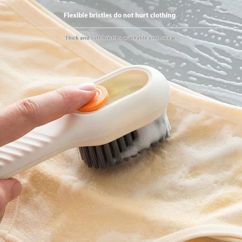 Automatic Liquid Dispensing Shoe & Clothes Cleaning Brush Shoe Cleaning Brush Axl