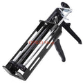 Dual-Tube Titanium Steel Caulking Gun – Precision Epoxy Applicator Caulking Gun Axl Black CN