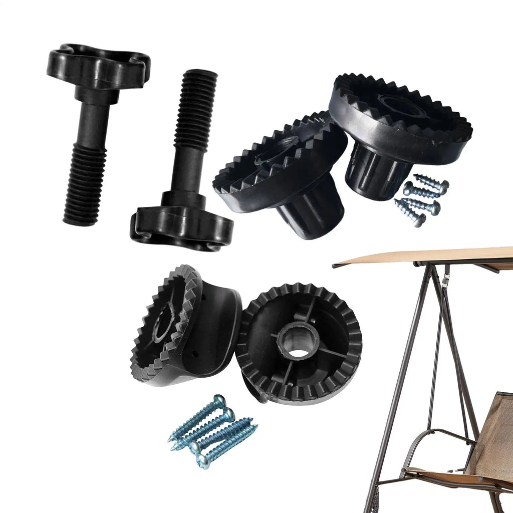 Swing Chair Canopy Bracket Replacement Kit – Rustproof Outdoor Swing Canopy Frame Kit Axl