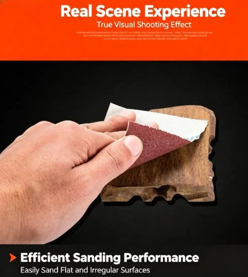 Emery Cloth Sandpaper Roll 80–600 Grit | Wood & Metal Abrasive Sandpaper Roll Axl