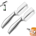 Stainless Steel Fruit & Vegetable Peeler with Bottle Opener Kitchen Peeler Axl 2pcs