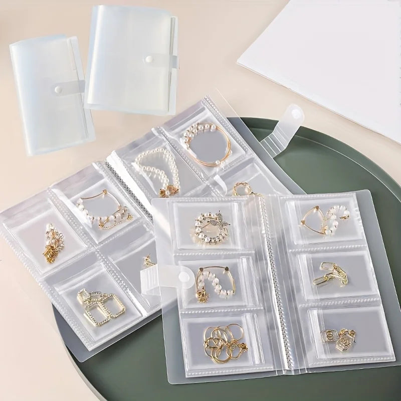 Portable Jewelry Organizer Album – Anti-Oxidation Zipper Bag Jewelry Organizer Axl
