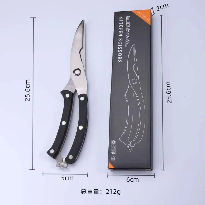 Stainless Steel Kitchen Scissors – BBQ & Poultry Shears Kitchen Shears Axl
