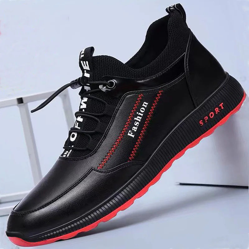 YBQJOO Men's Breathable Mesh Casual Sneakers | Lace-Up Men's Casual Sneakers Axl PU 43