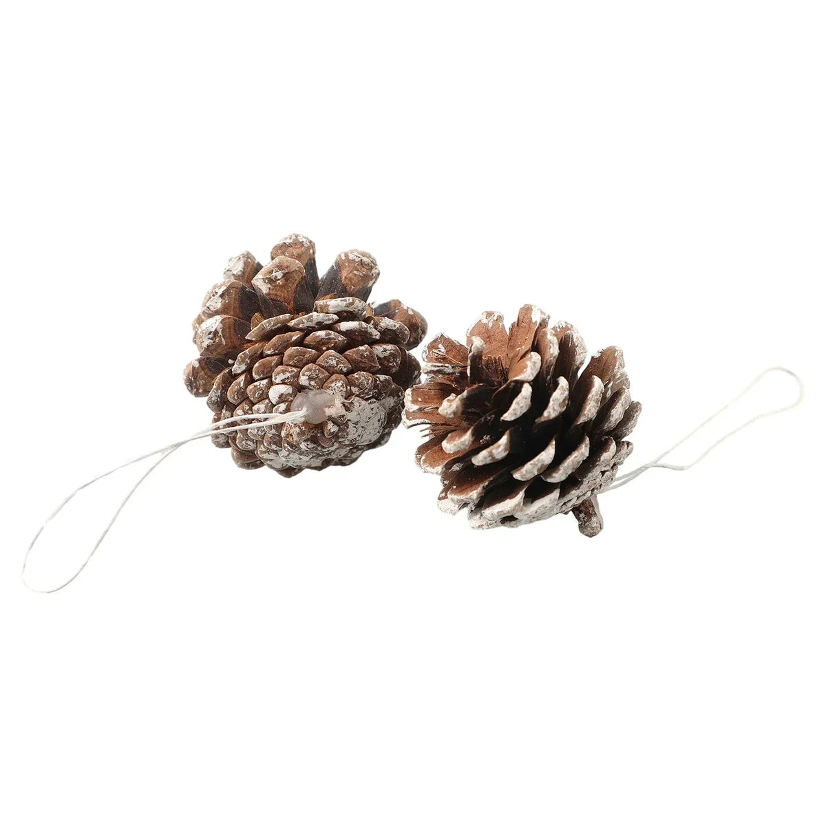 Fake Pine Cone Decorations 6pcs – DIY Christmas & Home Decor Holiday Decorations Axl