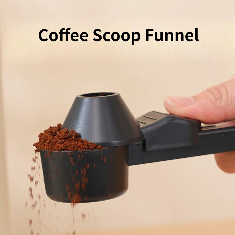 2-Pack Coffee Scoop with Funnel – 2 Tbsp Measuring Spoon Coffee Scoop Funnel Axl