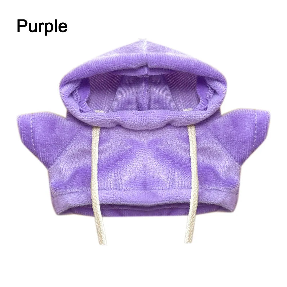 Fashion Doll Clothes – Cotton Hoodie for 20–25cm Dolls Doll Clothes Axl Purple