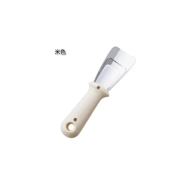 Stainless Steel Freezer Ice Scraper & Defrosting Shovel Freezer Ice Scraper Axl Beige