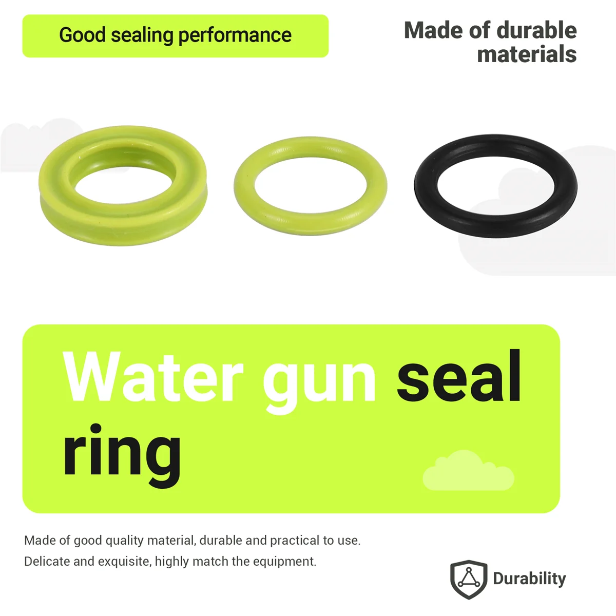 O-Ring Seal Set for Kärcher Pressure Washer 15Pcs TR 2.880-001.0 Pressure Washer Seal Axl