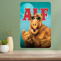 ALF Classic TV Show Metal Poster Sign | Retro Wall Decor Metal Wall Sign Axl aluminum sign aluminum 14x20cm