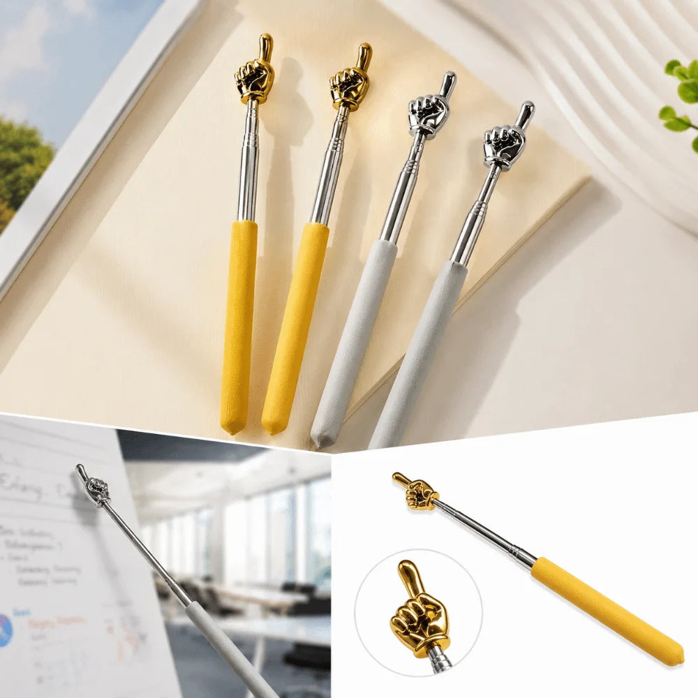 5-Pack Telescopic Teaching Pointer – Finger Reading Stick Teaching Pointer Axl