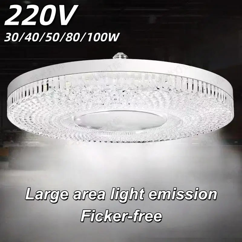 E27 LED Crystal UFO Bulb – Ultra-Bright Energy-Saving Light LED Light Bulb Axl