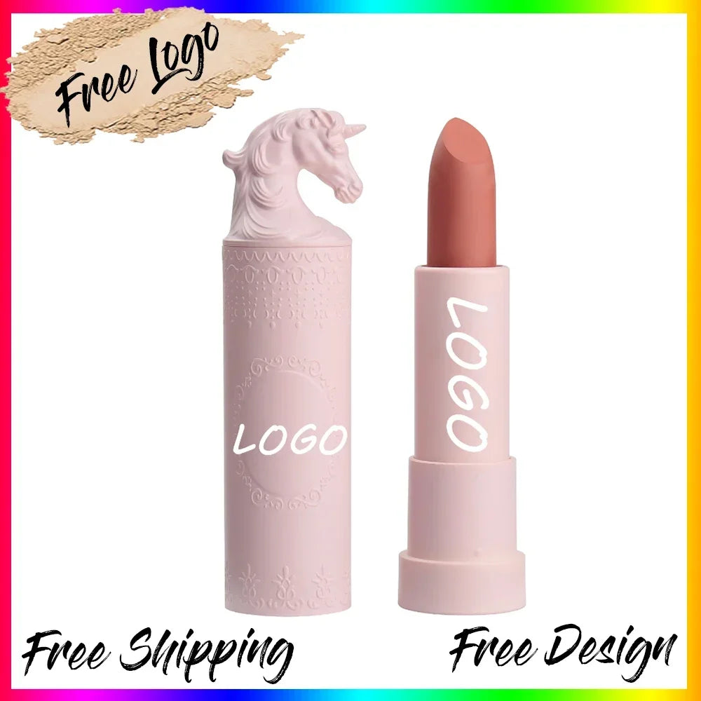 Vegan Matte Lipstick Private Label | Low MOQ Custom Brand Private Label Lipstick Axl