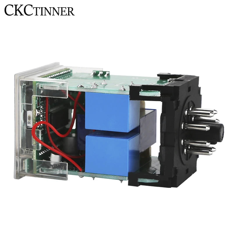 DH48S-P Programmable Time Delay Relay 12V–220V + Socket Base Programmable Time Relay Axl