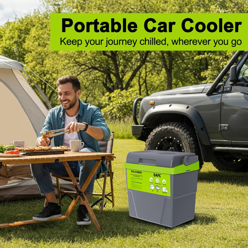 BALASHOV 20L Portable Mini Fridge 220V – Cooler & Warmer Portable Mini Fridge Axl