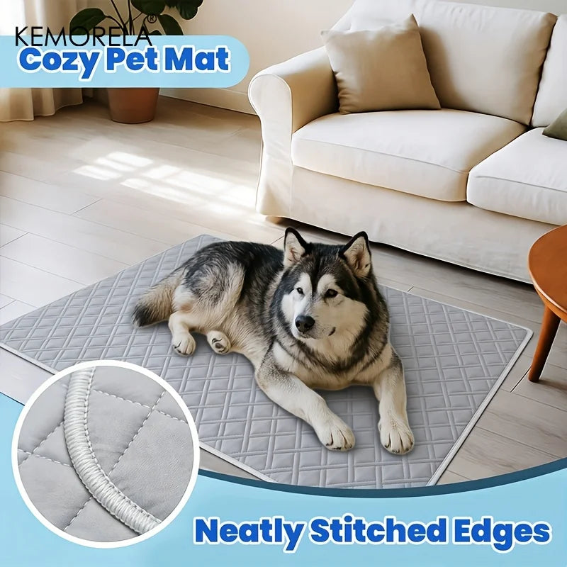 KEMORELA Pet Cooling Pad – Washable Dog & Cat Cool Mat Pet Cooling Mat Axl