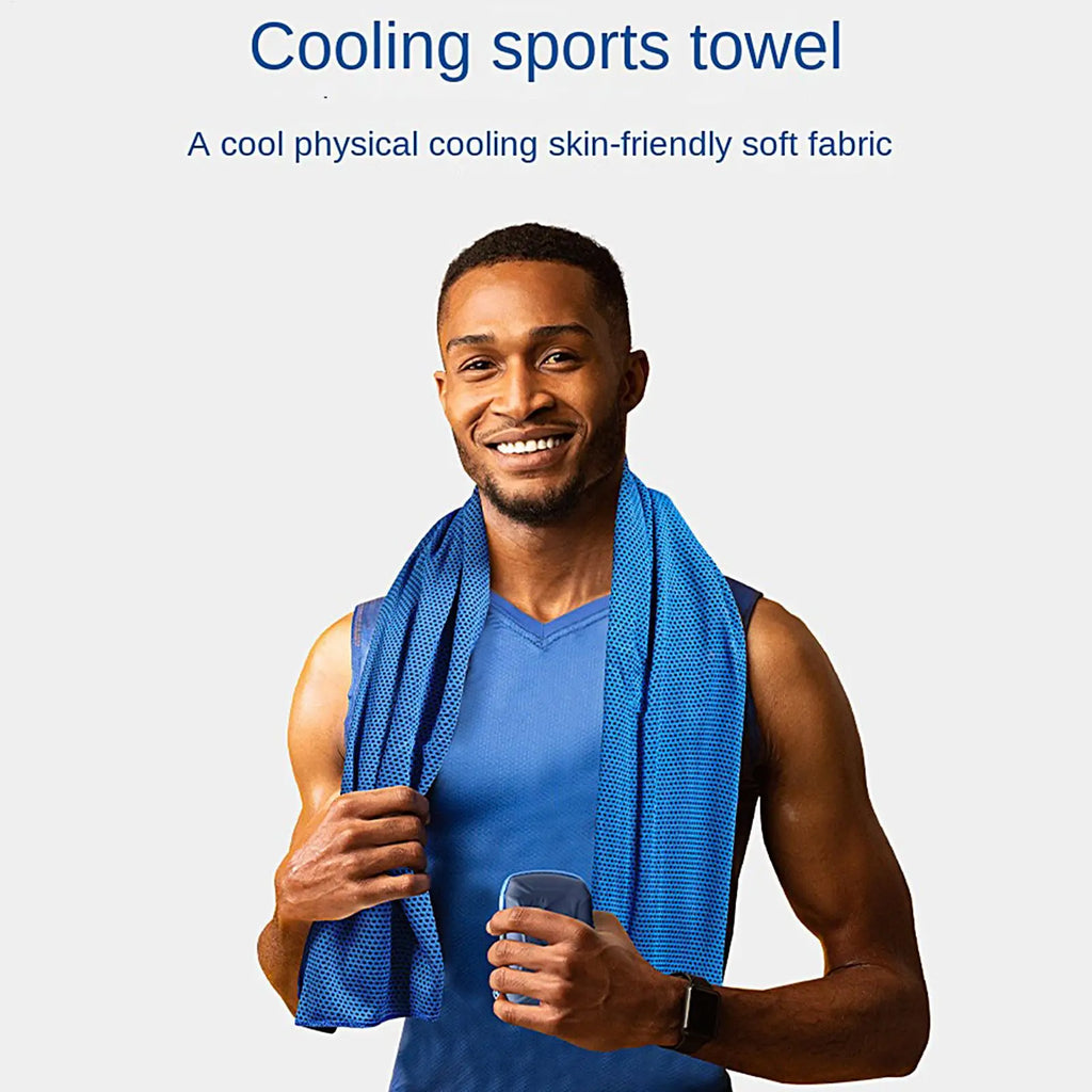 Quick Dry Cooling Towel with EVA Case – Gym, Yoga & Sports Sports Cooling Towel Axl