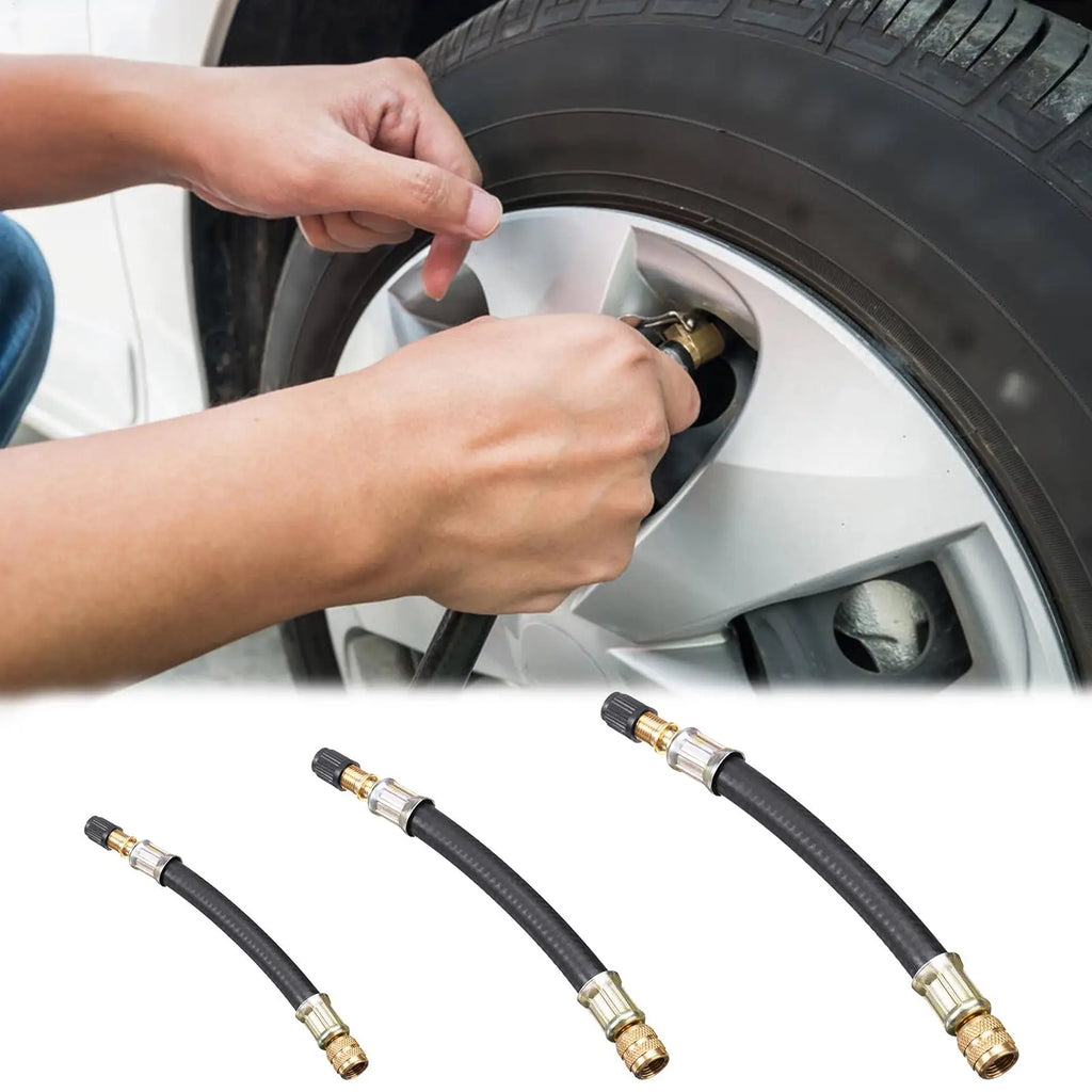 Dustproof Valve Stem Extender – Flexible Tire Tube for All Vehicles Valve Stem Extender Axl