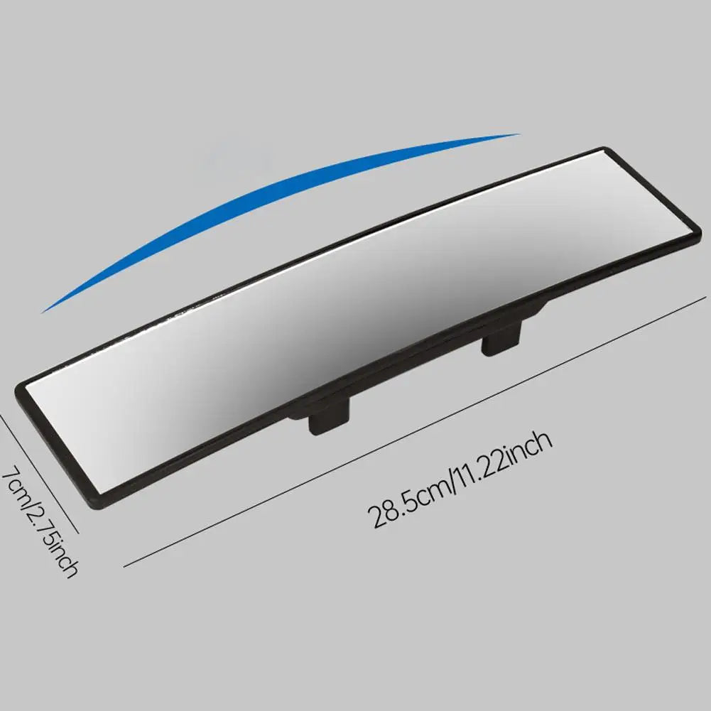 Clip-On Panoramic Rearview Mirror – Wide Angle Anti-Glare HD Panoramic Car Mirror Axl