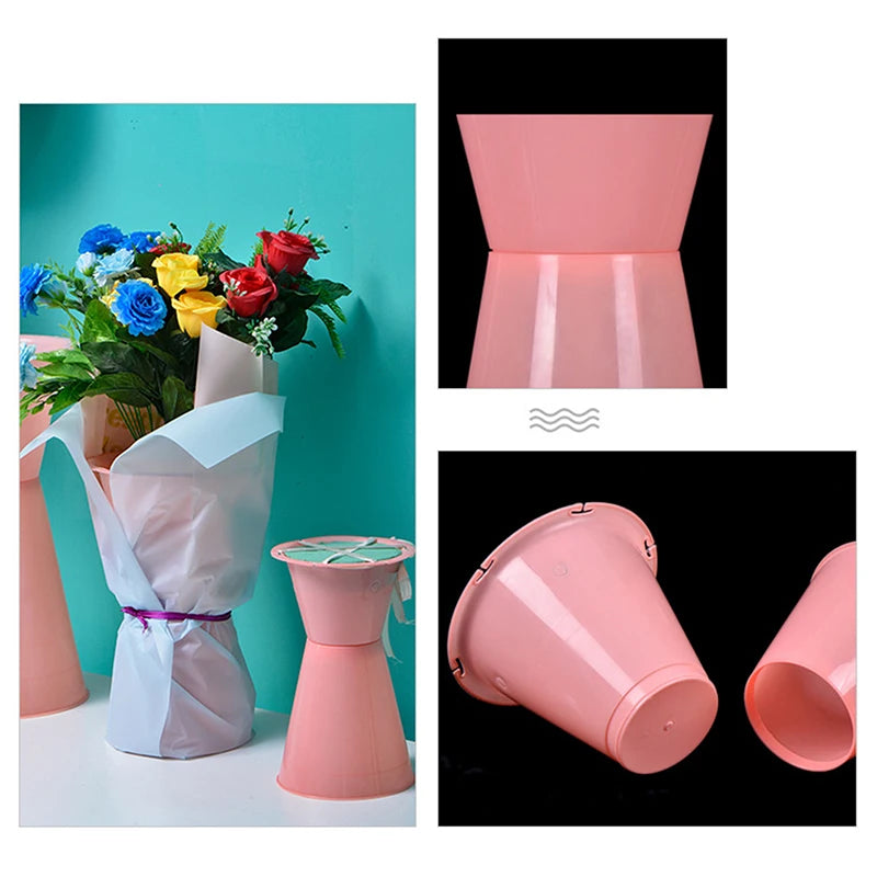 Bouquet Packaging Liner Base – Flower Arrangement Inner Pot Floral Packaging Tool Axl