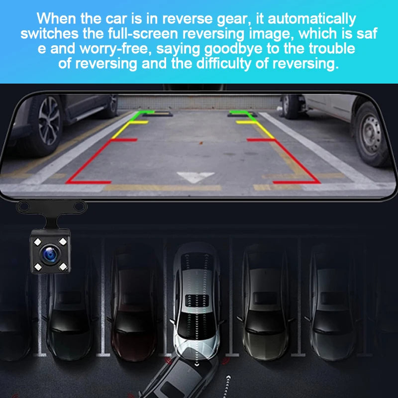HD Night Vision Rear View Camera – 4 LED Waterproof Reversing Reversing Parking Camera Axl